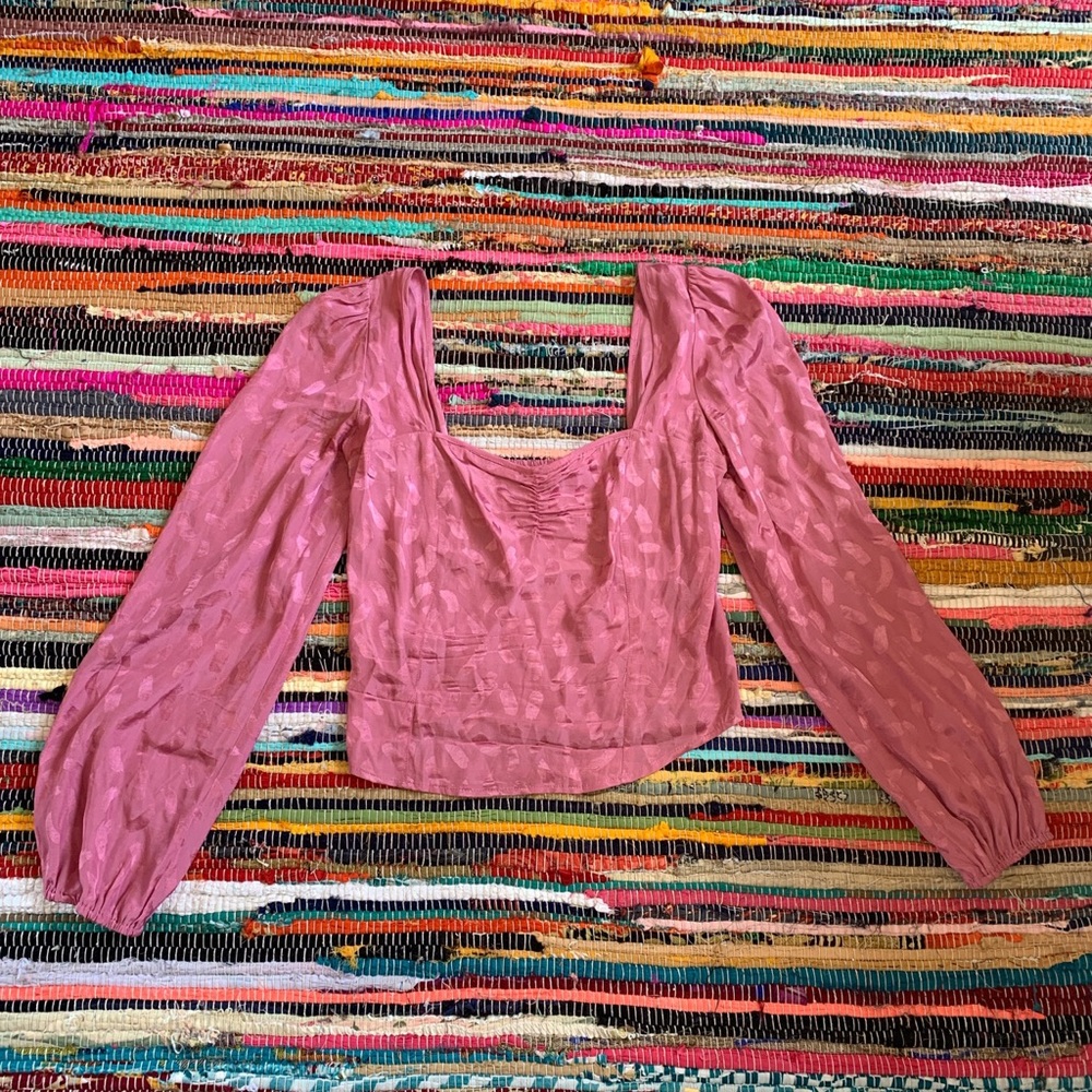Nordstrom Pink Fancy Blouse💖